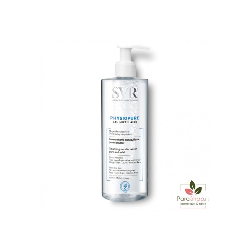 SVR PHYSIOPURE EAU MICELLAIRE 400 ML