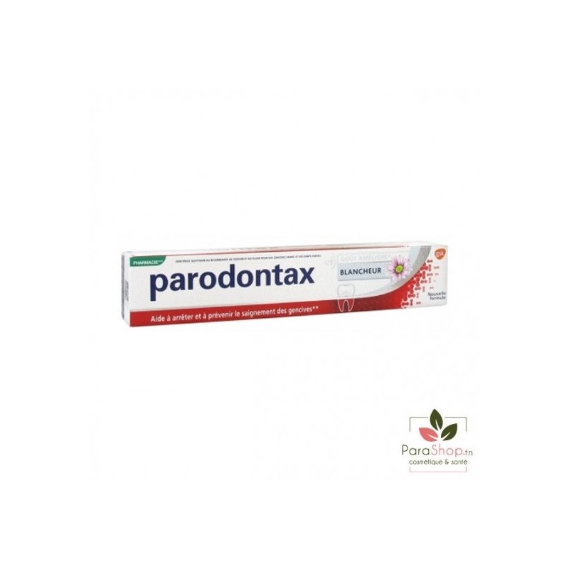 PARODONTAX DENTIFRICE BLANCHEUR 75ML
