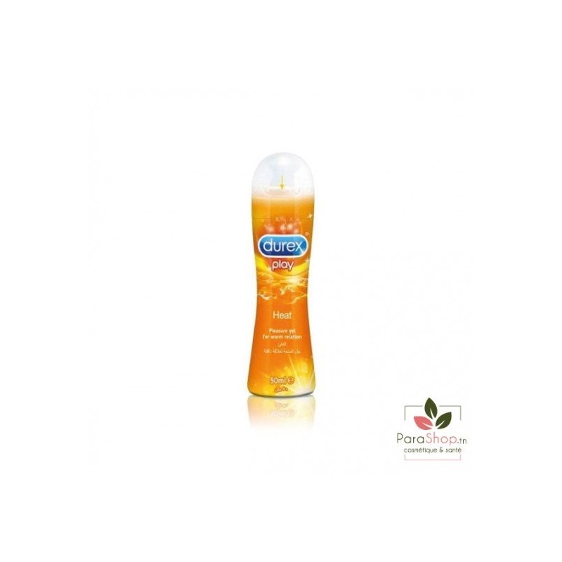 DUREX GEL LUBRIFIANT HEAT ORANGE50ML