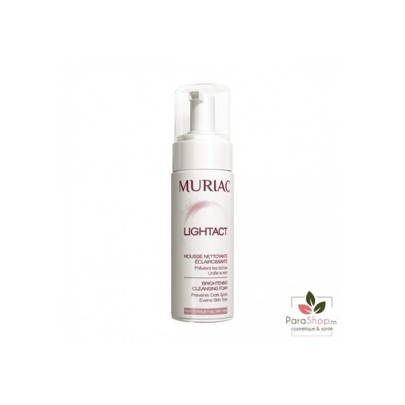MURIAC LIGHTACT MOUSSE NETTOYANTE ECLAIRCISSANTE 150ML
