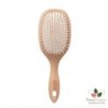 TITANIA BROSSE PNEUMATIQUE NATURE HETRE POILS BOIS 24CM /2871