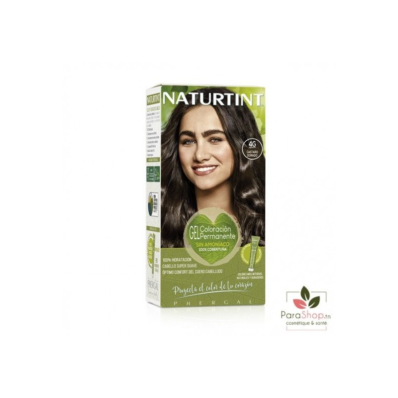 NATURTINT COLORATION 4G CHATAIN DORE 170ML