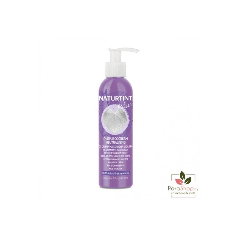 NATURTINT CC CREME SILVER TONIFIANT TEINTE VIOLET 200ML