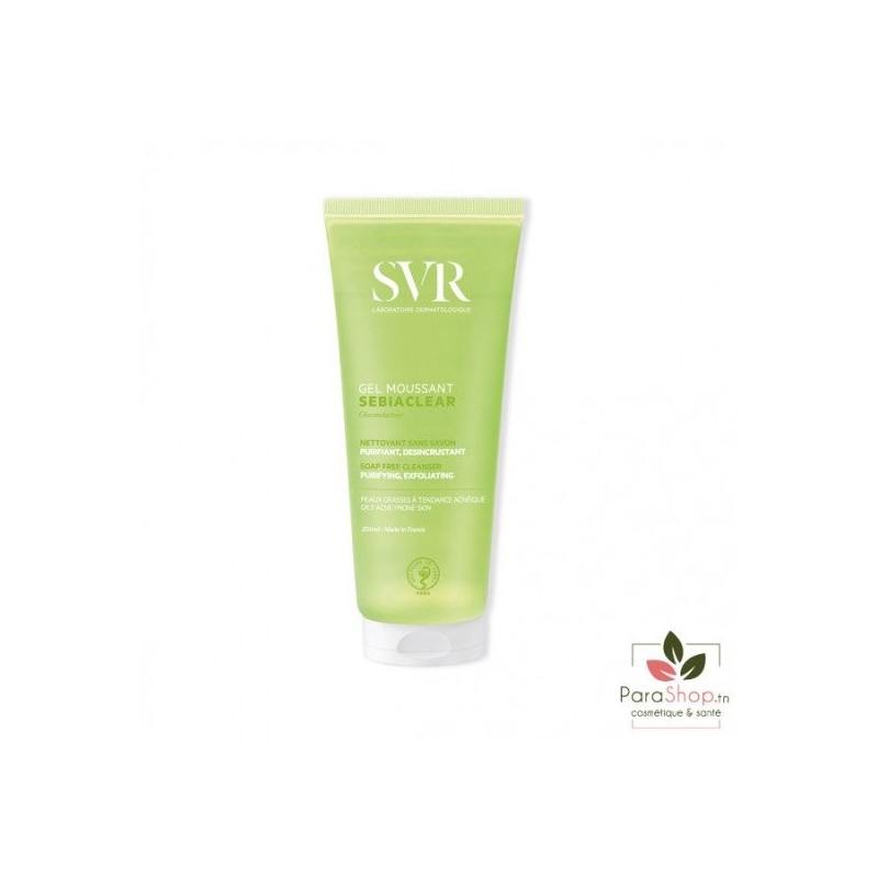 SVR SEBIACLEAR GEL MOUSSANT PURIFIANT 200ML