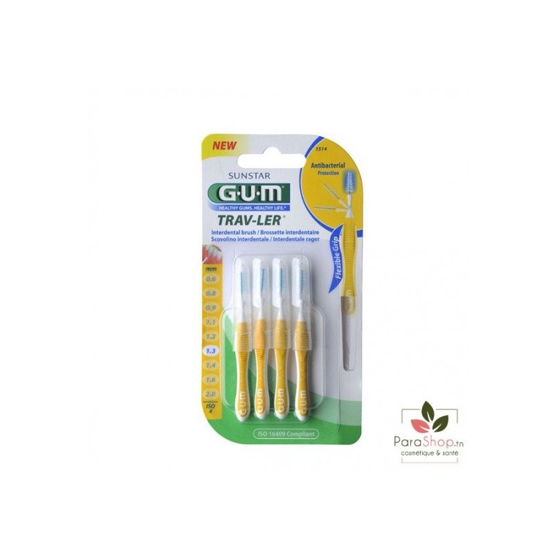 GUM BROSET TRAV 1514 EXTR FINE  JAUNE