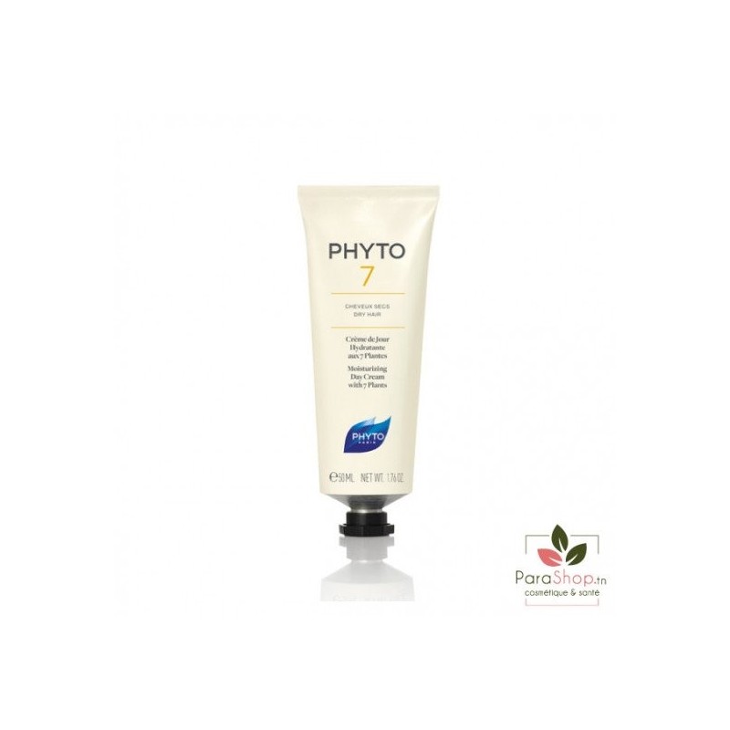 PHYTO PHYTO 7 CREME DE JOUR HYDRATATION BRILLANCE AUX 7 PLANTES 50ML