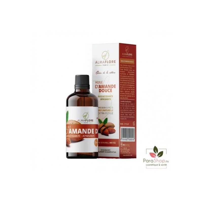 ALMAFLORE HUILE D'AMANDE DOUCE 50ML