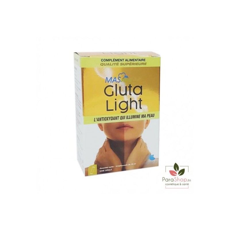 MASNUTRA GLUTA LIGHT STICKS B/14