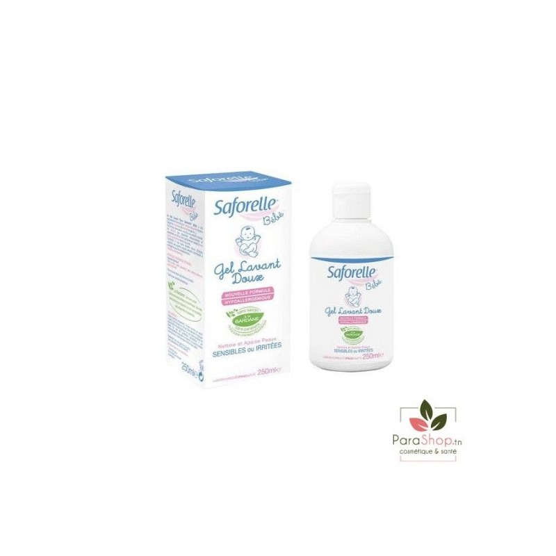 Saforelle Bebe Gel PEDIATRIQUE Lavant Doux 250ML