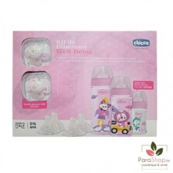 CHICCO COFFRET KIT.BIB ROSE (7P)