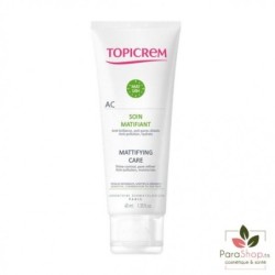 Topicrem AC Soin Matifiant 40 ML + Gel Nettoyant Purifiant 75 ML