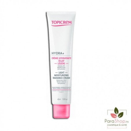 Topicrem hydra+ creme hydratante eclat legere 40ml