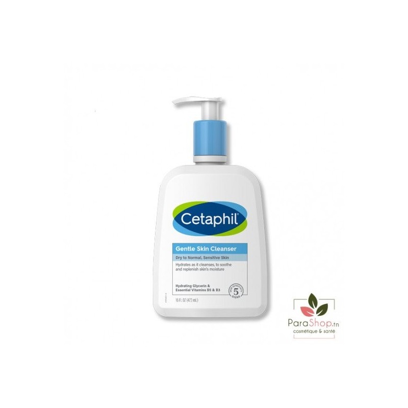 CETAPHIL LOTION NETTOYANTE - Peaux Sèches et Sensibles 500ML