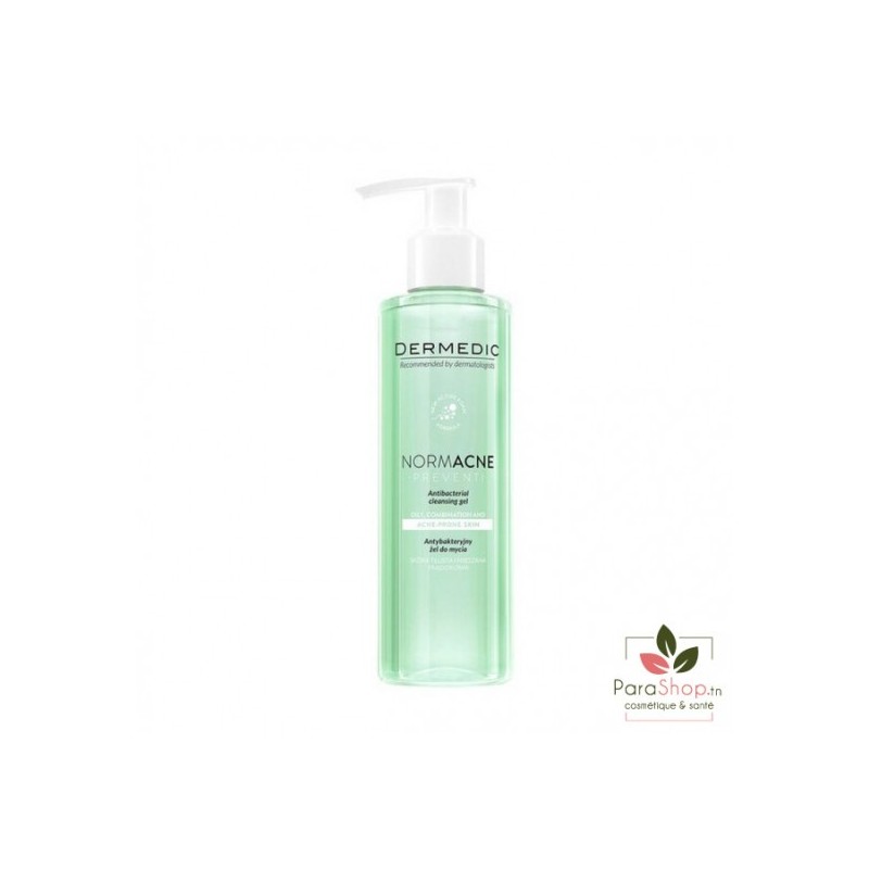 DERMEDIC NORMACNE Gel Nettoyant Antibacterien 200ML