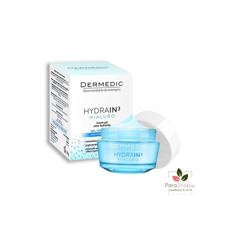 DERMEDIC HYDRAIN 3 GEL CRÈME ULTR-HYDRATING ANTI-AGE 50G