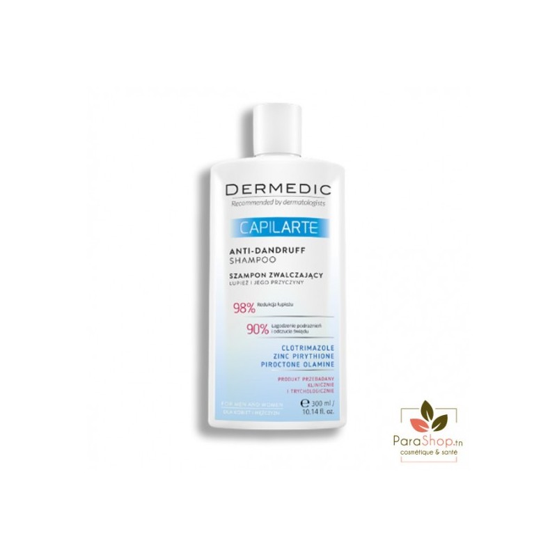 DERMEDIC CAPILARTE SHAMP ANTI PELLICULAIRE 300ML