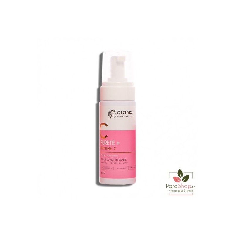 ALANIA PURETE+ VITAMINE C MOUSSE NETTOYANTE 150ML