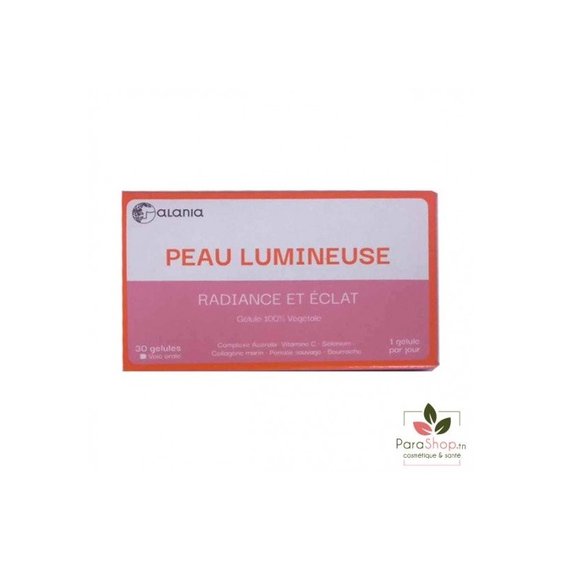 ALANIA PEAU LUMINEUSE RADIANCE ET ECLAT 30 GELULES