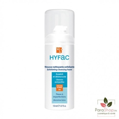 HYFAC MOUSSE NETTOYANTE EXFOLIANTE 150 ML