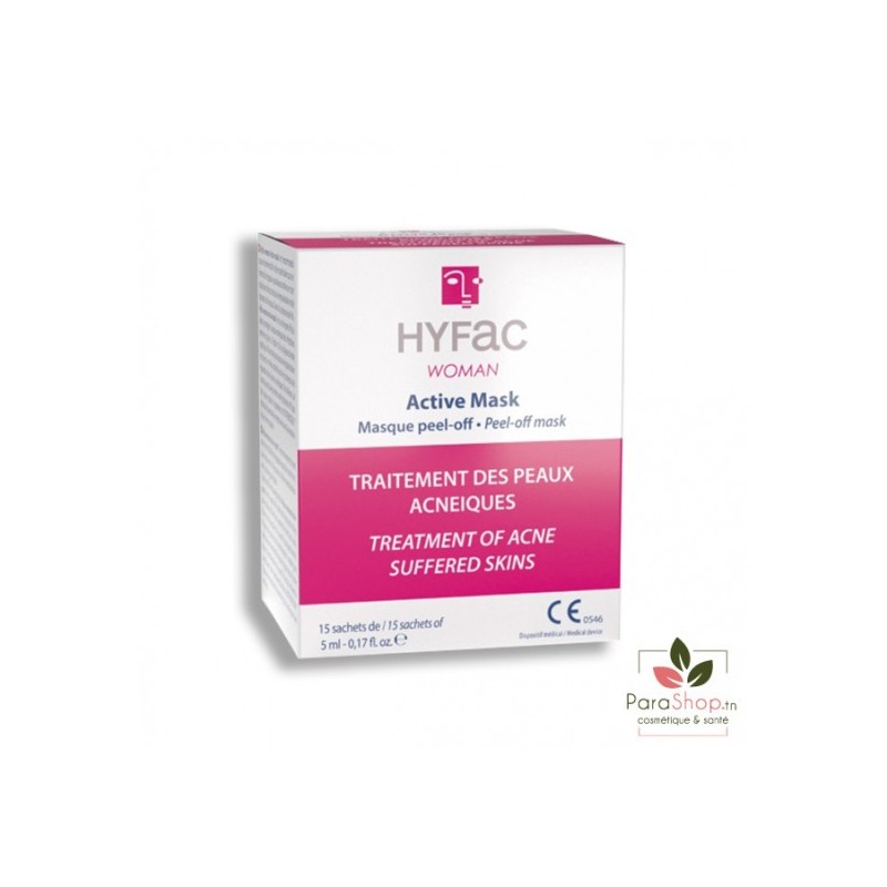 HYFAC WOMAN ACTIVE MASK 15 SACHETS