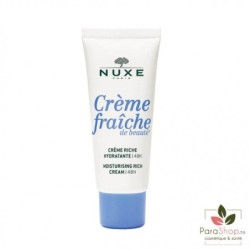 NUXE CREME.FRAICHE HYDRATANTE 48H RICHE PEAUX SECHE 30 ML+CR.HYDR 3EN1 GR