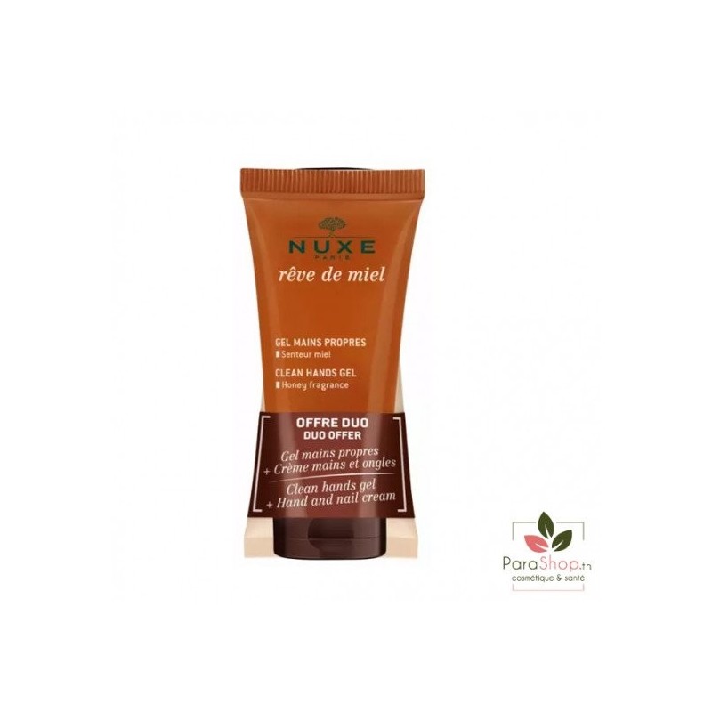 NUXE DUO GEL MAIN+CREME MAIN 2X30ML