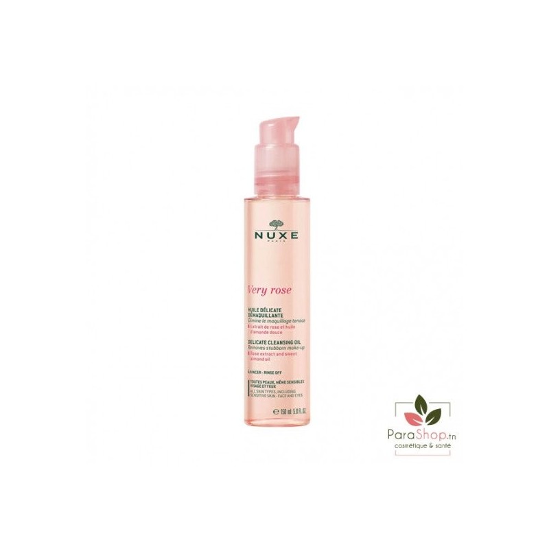 NUXE VERY ROSE HUILE DELICATE DEMAQUILLANTE 150 ML