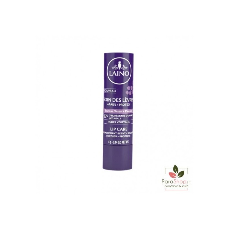 LAINO SOIN DES LEVRES FRAGILISEES GOUT CASSIS 4G
