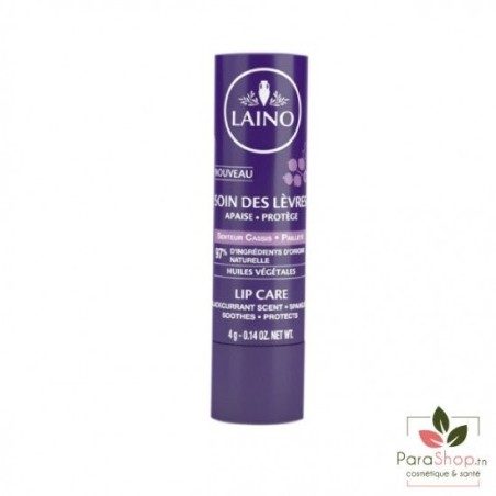LAINO SOIN DES LEVRES FRAGILISEES GOUT CASSIS 4G