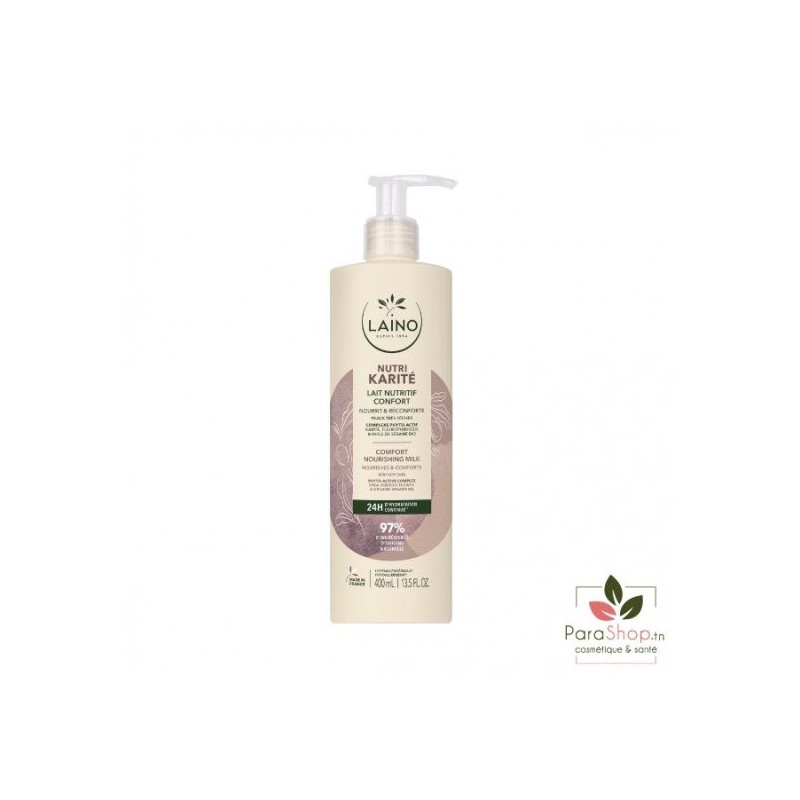LAINO LAIT NUTRITIF CONFORT KARITE 400ML