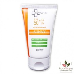 INNOVADERM SUNNY ANTI BRILLANCE PEAU MIXTE A GRASSE SPF 50+