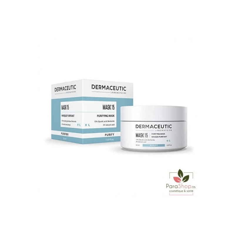 DERMACEUTIC MASK 15 MASQUE PURIFIANT 50M