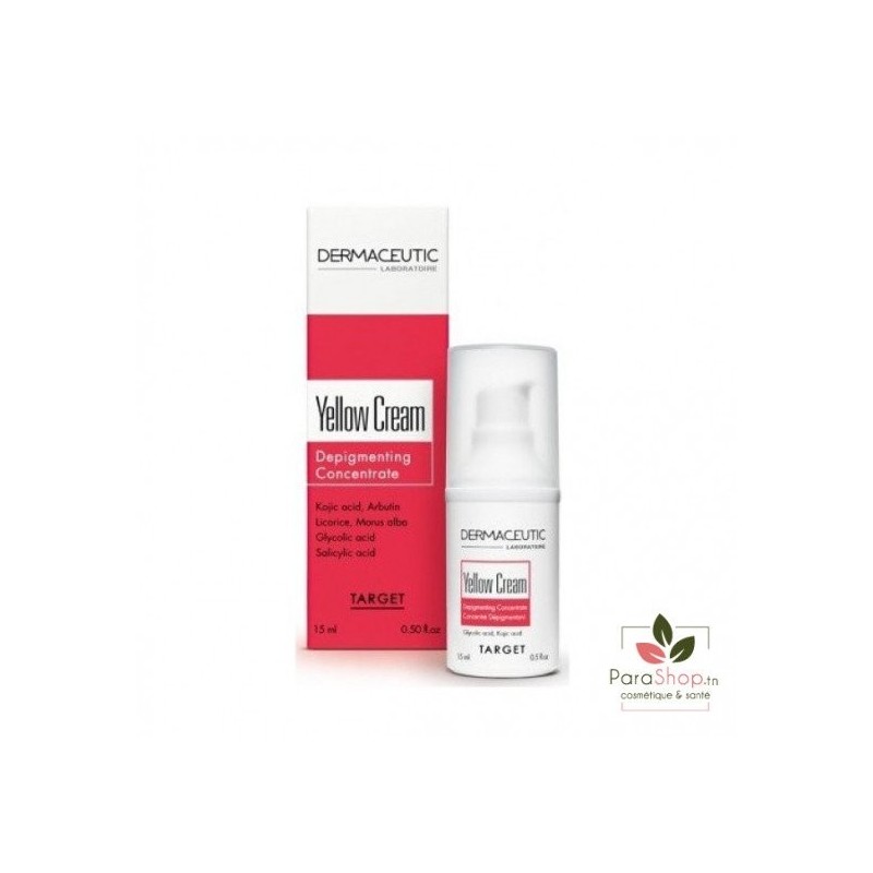 DERMACEUTIC YELLOW CREAM CONCENTRE ANTI TACHES 15ML