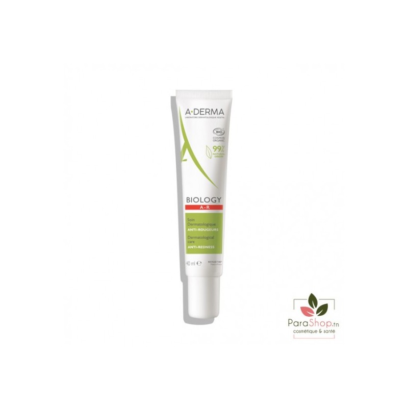 ADERMA BIOLOGY AR Soin Dermatologique Anti-rougeurs 40ML