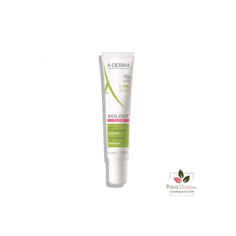 ADERMA BIOLOGY CALM Soin Dermatologique Apaisant 40ML