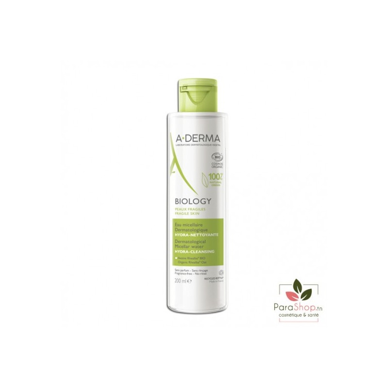 ADERMA BIOLOGY Eau Micellaire Dermatologique 200ML