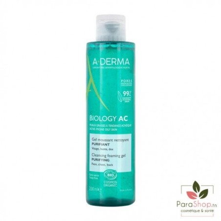 ADERMA BIOLOGY AC GEL MOUSSANT PURIFIANT 200ML