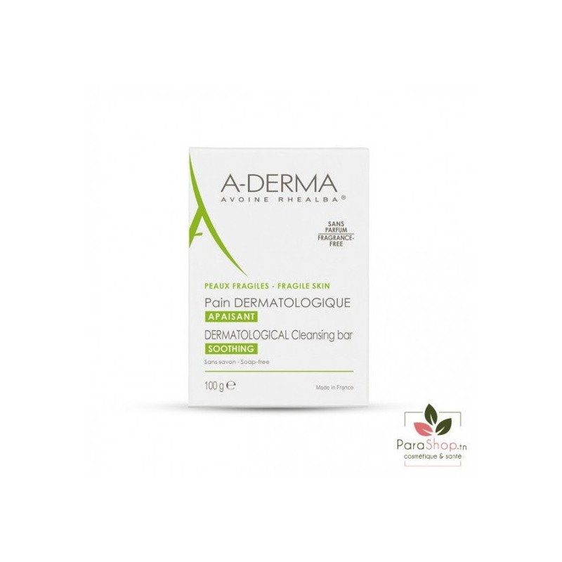 Aderma Pain Dermatologique Apaisant 100G