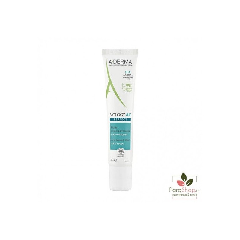 ADERMA BIOLOGY AC PERFECT Fluide Anti Iimperfections Anti Marques 40ML
