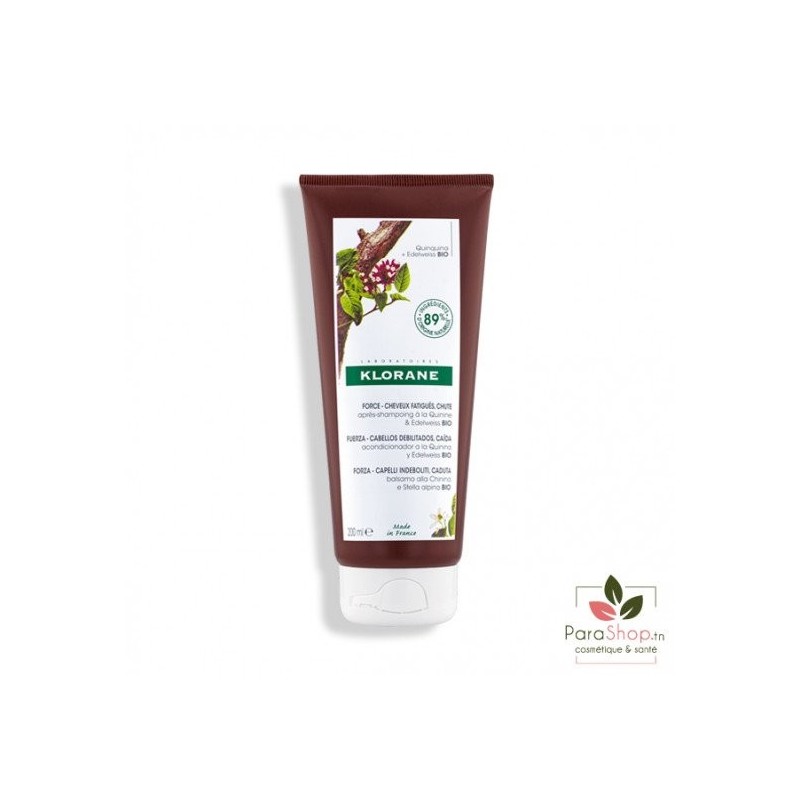 Klorane Baume Fortifiant et Démêlant à la quinine 200ML