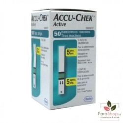 ACCUCHEK ACTIVE bandelettes 50