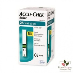 ACCUCHEK ACTIVE PACK 100 BANDELTTE +25 BANDELETTE GRATUIT